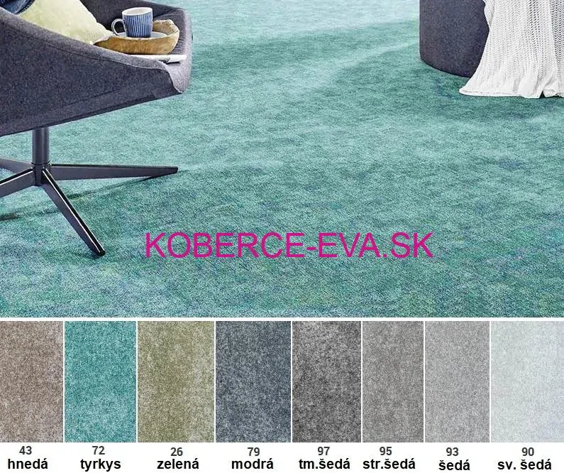 Koberce v metráži Capriolo