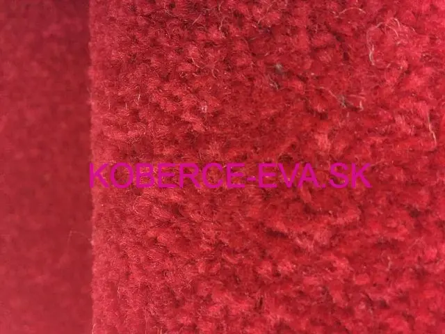 Koberec Eton vínovočervený v metráži