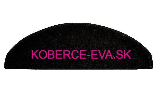 Kusový koberec Eton čierny