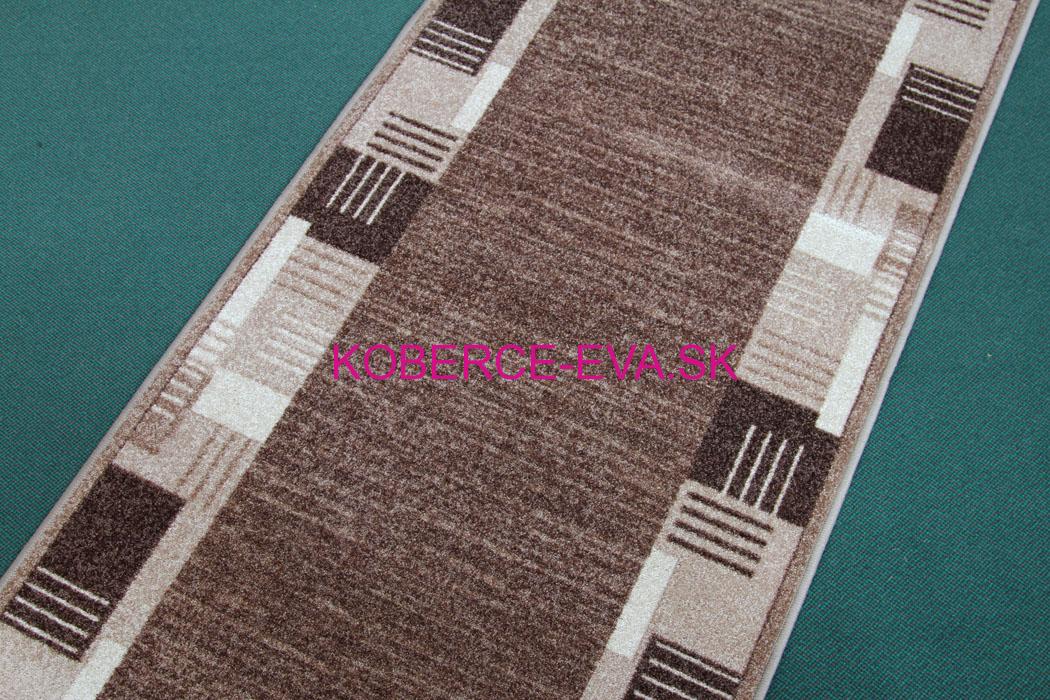 Behúň koberec Montana cappuccino, modrý a šedý