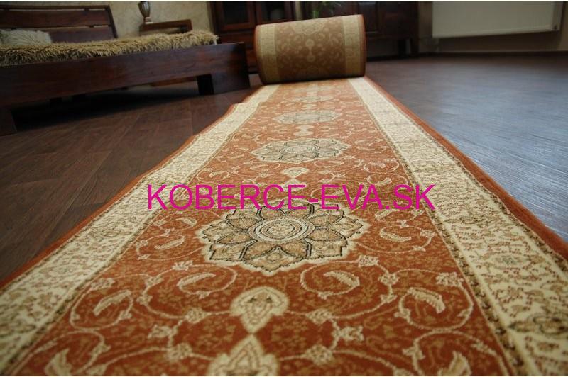 Behúň koberec Heat-set hnedý