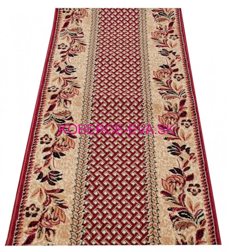 Behúň koberec BCF R7192B bordó