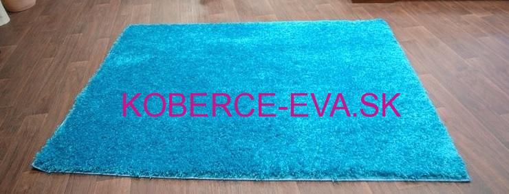 Koberec Shaggy Parisian tyrkysový 