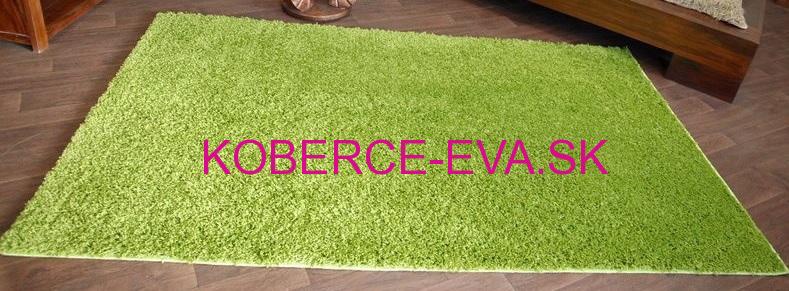 Koberec Shaggy Parisian zelený