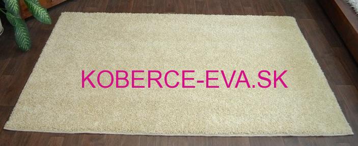 Koberec Shaggy Parisian cesnakový