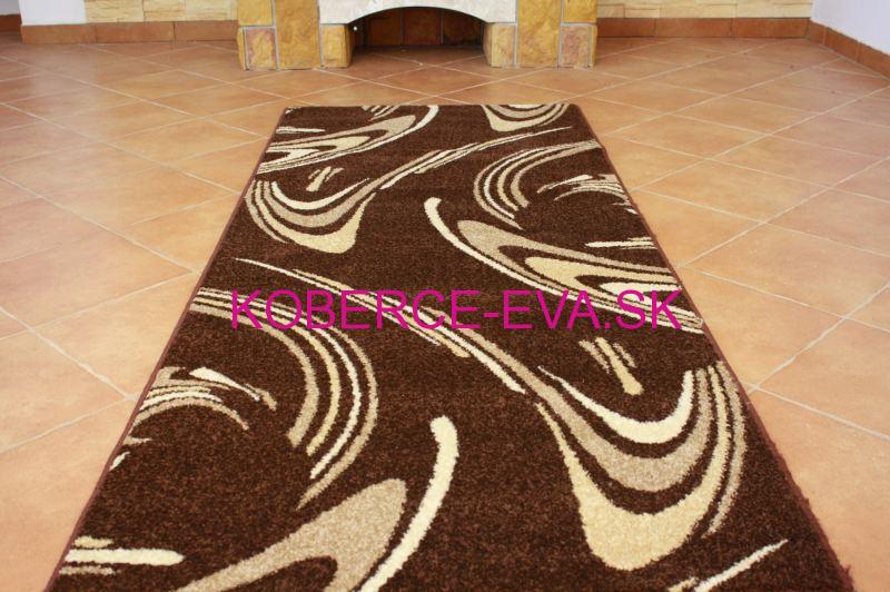 Behúň koberec Heat-set Coffe hnedý