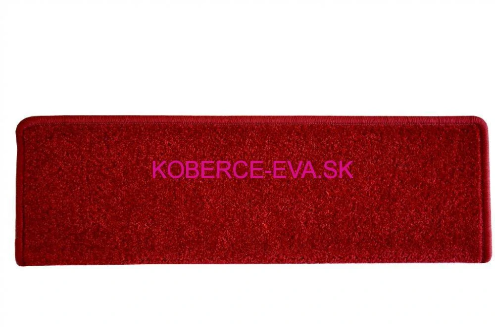 Kusový koberec Eton vínovo-červený