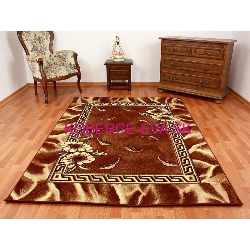 Kusový koberec BCF 1014 hnedý