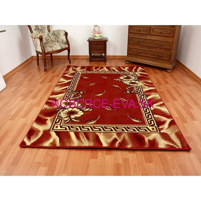 Kusový koberec BCF 1011 bordó