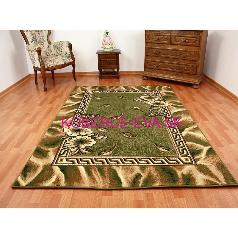 Kusový koberec BCF 1013 zelený