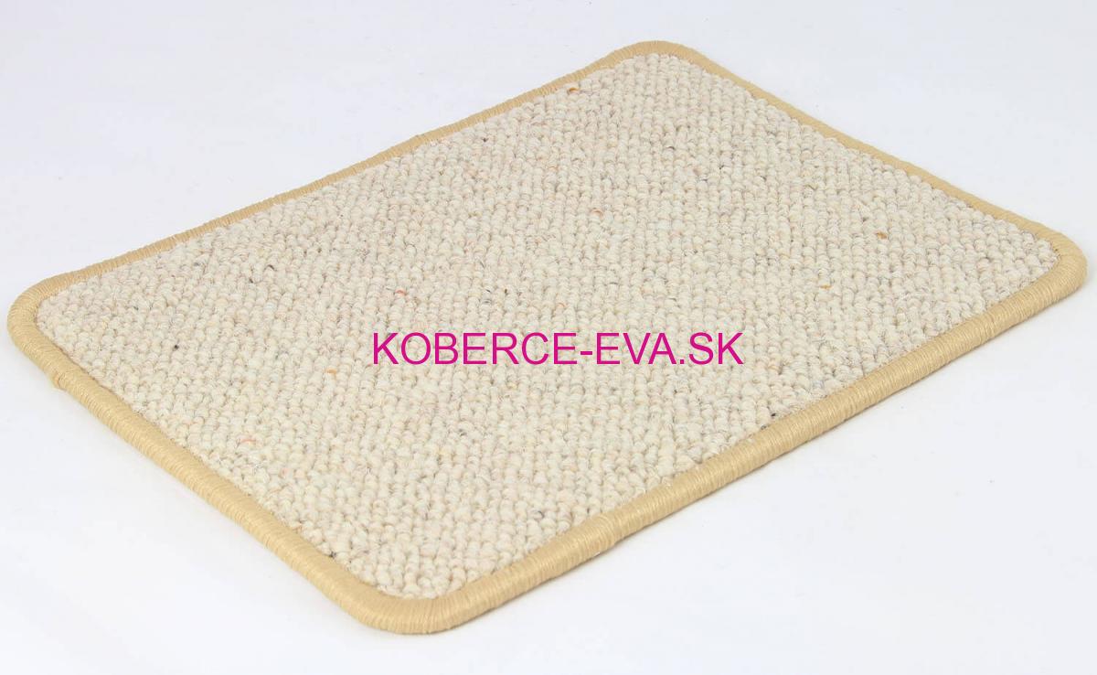 Metrážový vlnený koberec Alfa 87 svetlobéžový