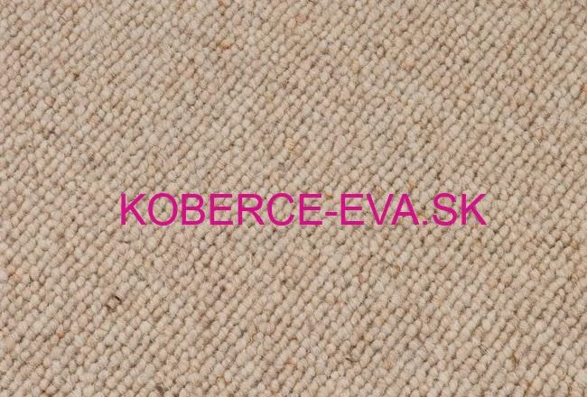 Metrážový vlnený koberec Alfa 88 béžový