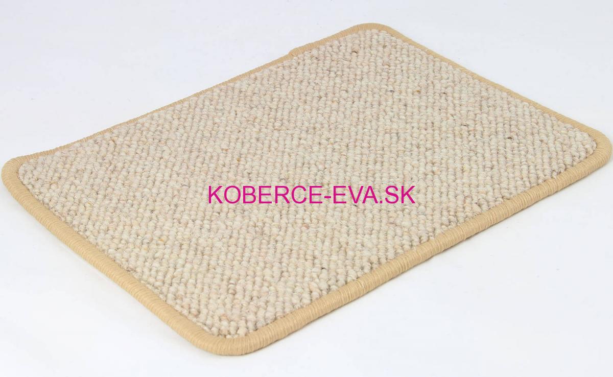 Metrážový vlnený koberec Alfa 88 béžový