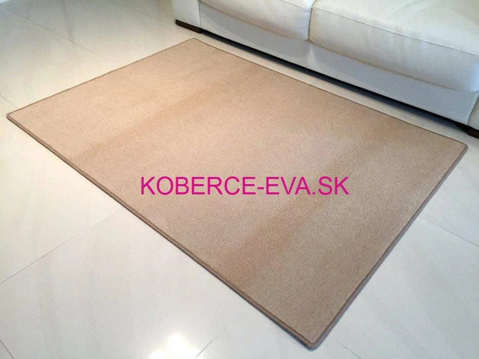 Kusový koberec Eton béžový