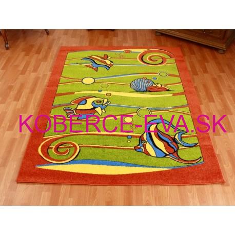 Detský koberec Rybky terra
