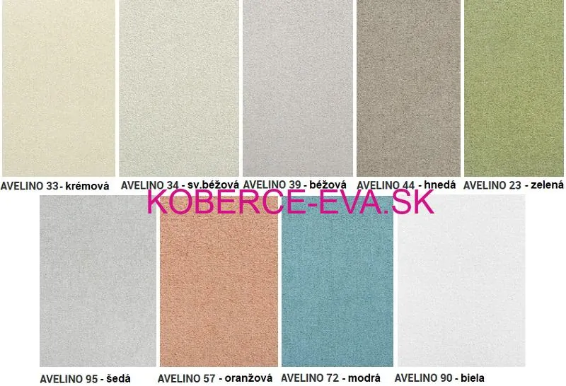 Koberec Avelino v metráži