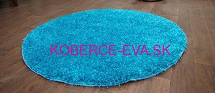 Koberec Shaggy Parisian tyrkys kruh