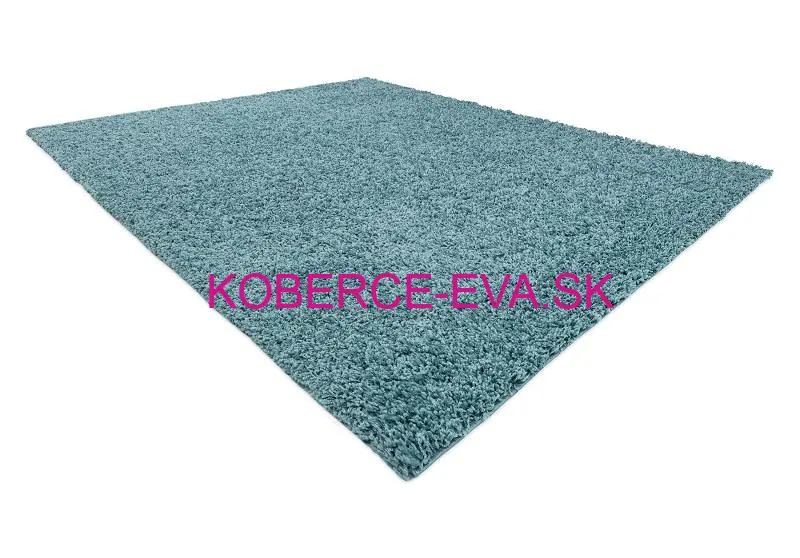 Koberec Shaggy Parisian šedomodrý