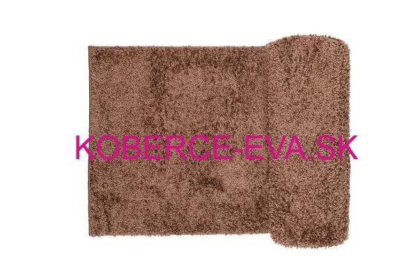 Behúň Shaggy Parisian 3cm hnedý