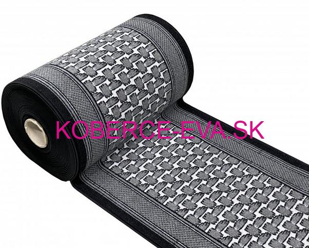 Behúň koberec Gel runner 1002 šedý
