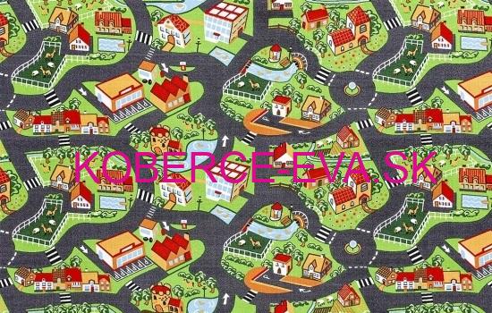 Detský kusový koberec Crazy Village