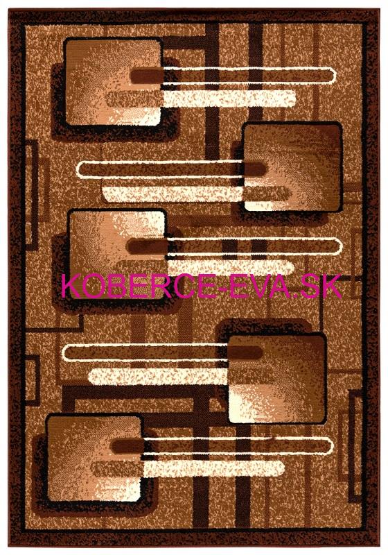 Kusový koberec BCF 7004 hnedý