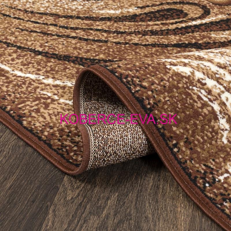Kusový koberec BCF 7008 hnedý