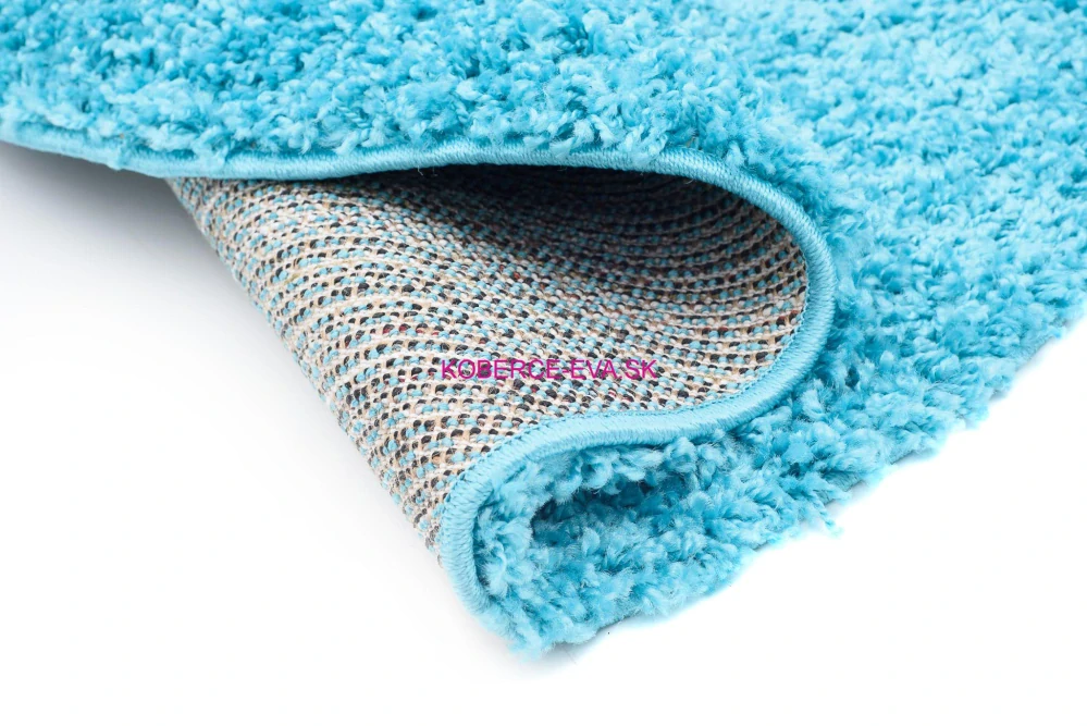 Koberec Shaggy Parisian 3cm svetlomodrý