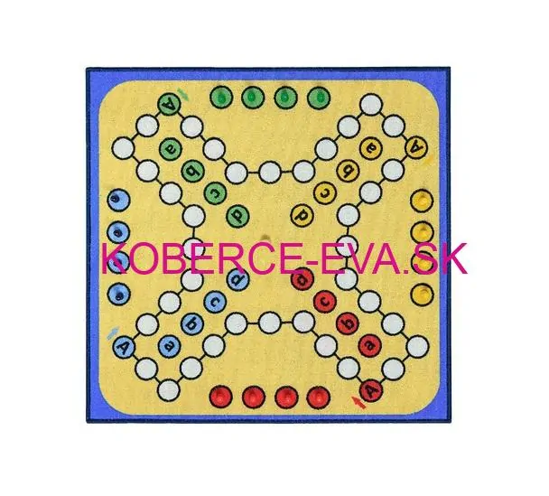 Detský hrací koberec Človeče nehnevaj sa