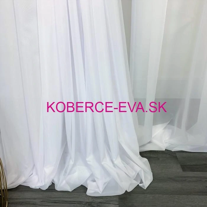 Záclona 000349 biela výška 320cm 