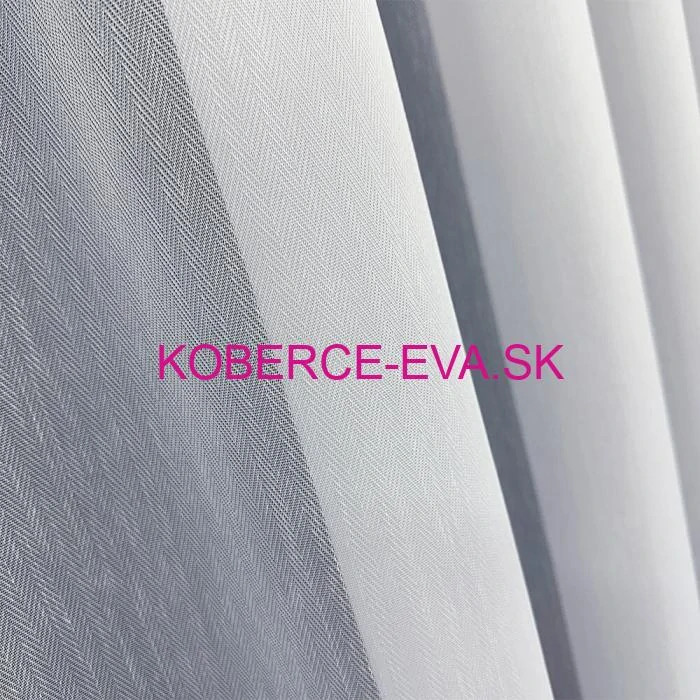 Záclona 3905 biela výška 300cm 