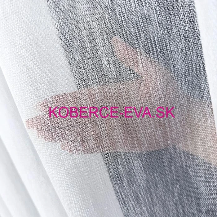 Záclona 150013 biela výška 300cm 