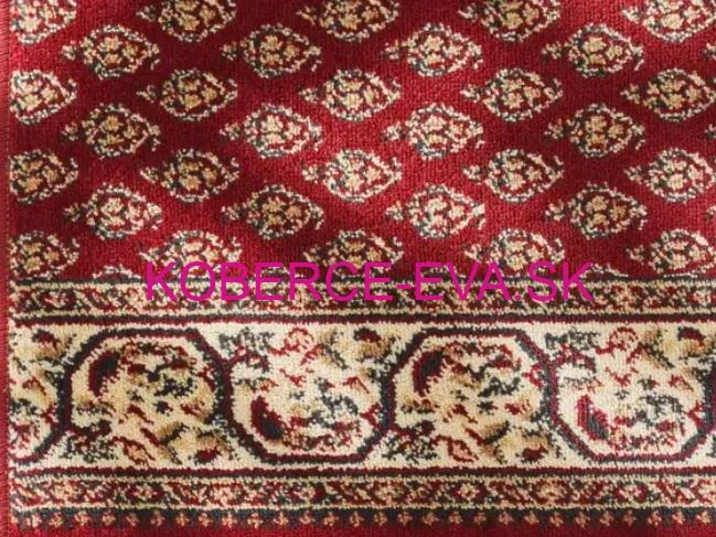 Koberec Zdrojek bordový r. 150 x 134cm
