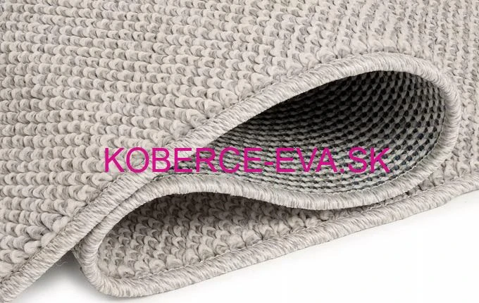 Vonkajší koberec CLM 430 strieborný