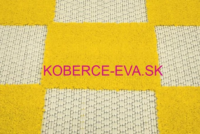 Vonkajší koberec M27E žltý
