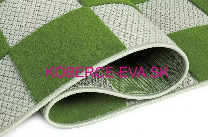 Vonkajší koberec M27E zelený