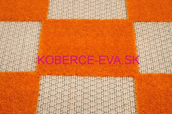 Vonkajší koberec M27E oranžový