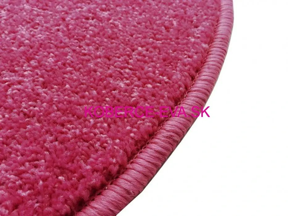 Kusový koberec Eton ružový