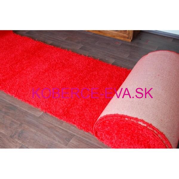Behúň Shaggy Parisian červený