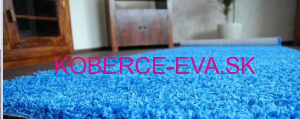 Behúň Shaggy Parisian modrý