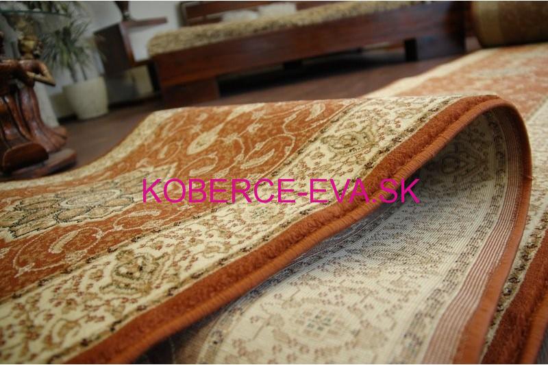 Behúň koberec Heat-set hnedý