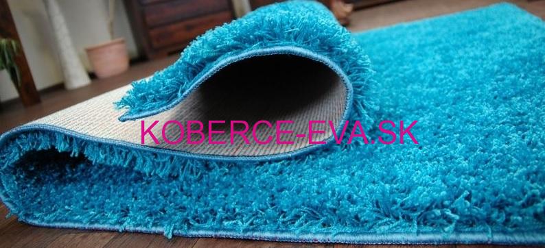 Koberec Shaggy Parisian tyrkysový 