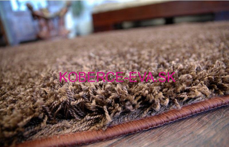 Koberec Shaggy Parisian hnedý