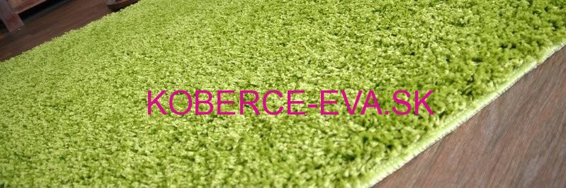 Koberec Shaggy Parisian zelený