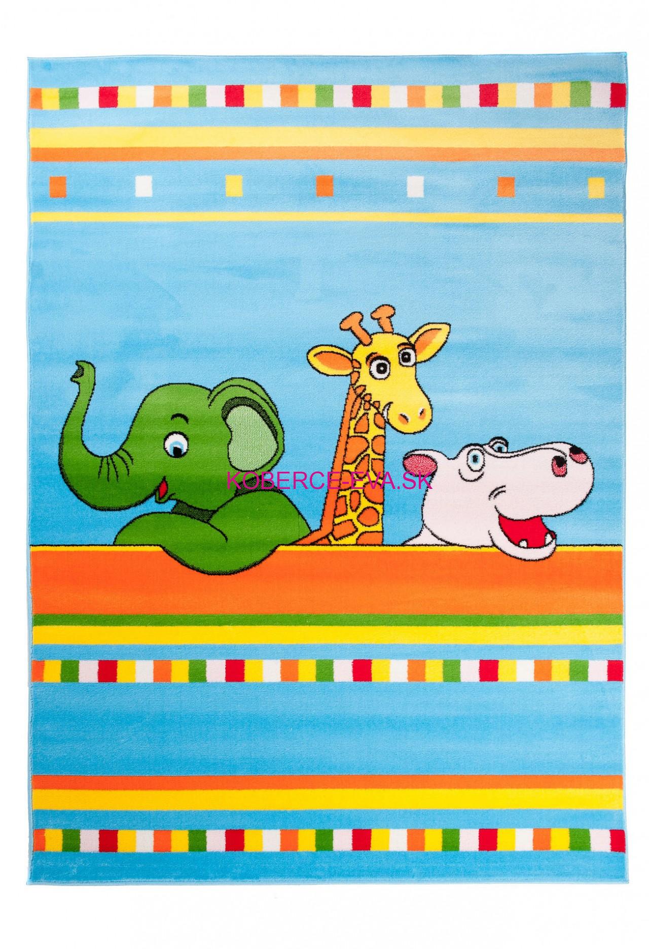 Detský koberec Happy blue