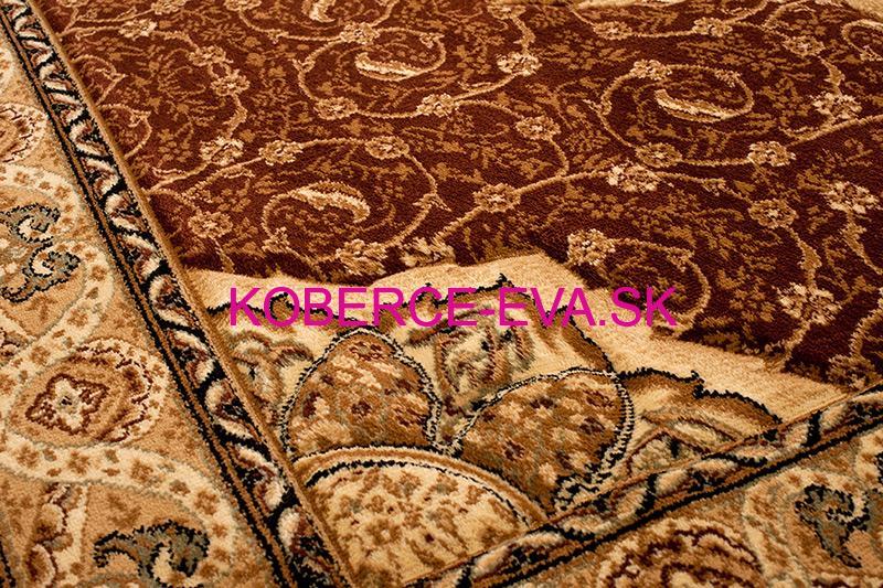 Kusový koberec Heat-set 5071A B hnedý