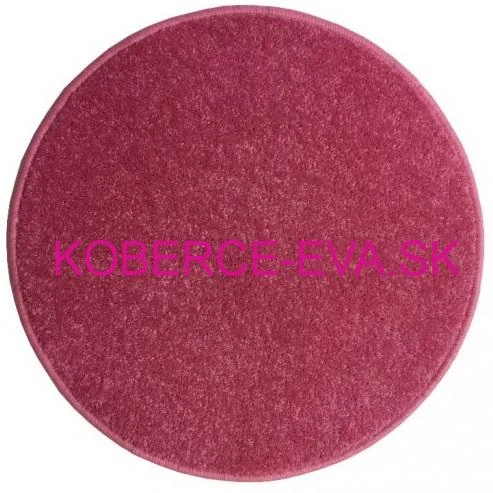 Kusový koberec Eton ružový