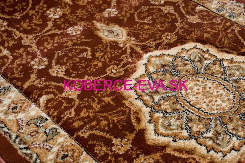 Kusový koberec Heat-set 5071A B hnedý