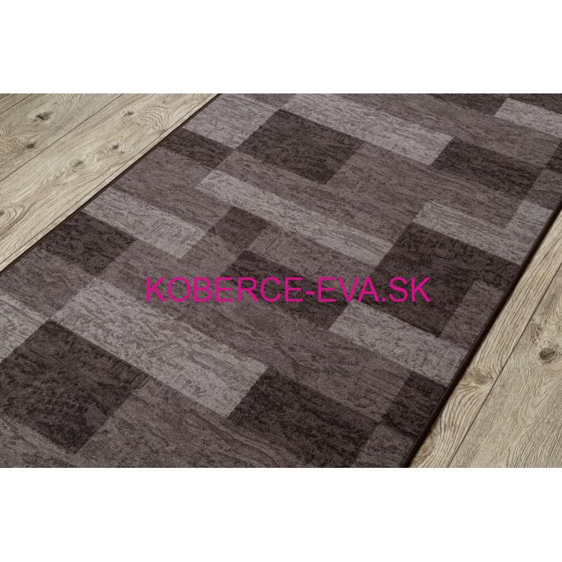 Behúň koberec Icona 44 šedo-hnedý
