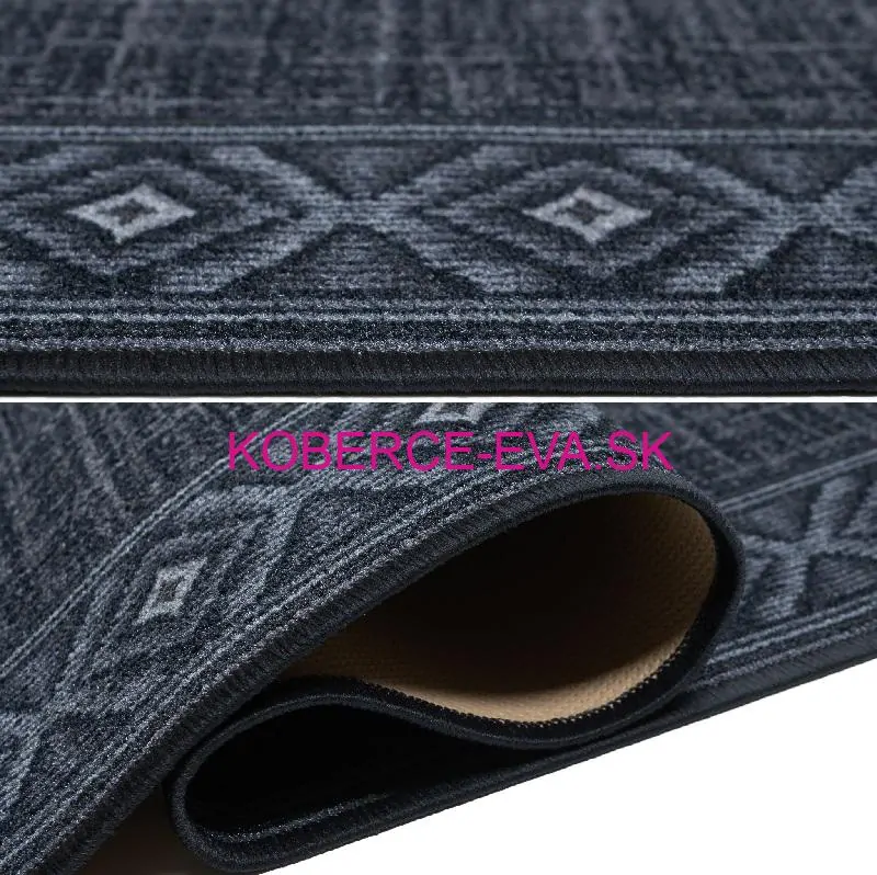 Behúň koberec Sara 97 tmavý šedý